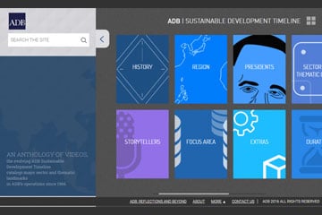 Asian Development Bank: Web Design and Development by 7th Media