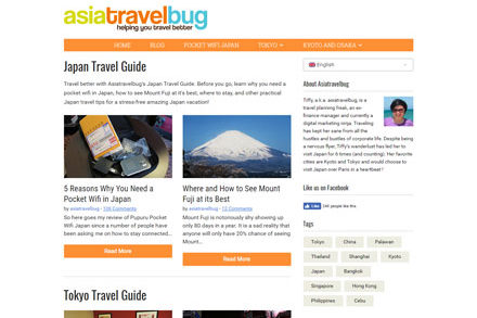 Asiatravelbug Blog: Web Design and Development by 7th Media