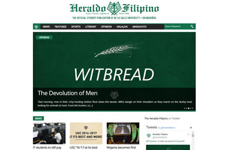 DLSU-Dasmariñas: Web Design and Development by 7th Media