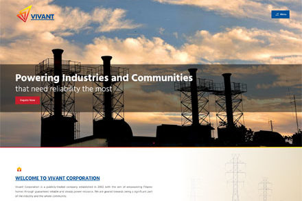 Vivant Corporation: Web Design and Development by 7th Media